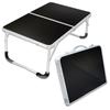 Nicheez Low Table Outdoor Camping Table Складной легкий черный 2-складной