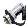 GX25 GX30 2 3 4 5 6 7 8 10 12 Pins DF25 DF30 Male&Female WaterProof Aviation Plug Socket Connector 25mm Round Squre