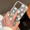 Чехлы для мобильных телефонов iPhone 11 13 15 Pro Max 12 14 Pro Max Чехол для iPhone 16 15 Plus 13 Pro 12 Матовая текстура с рисунком в виде мультяшных цветов