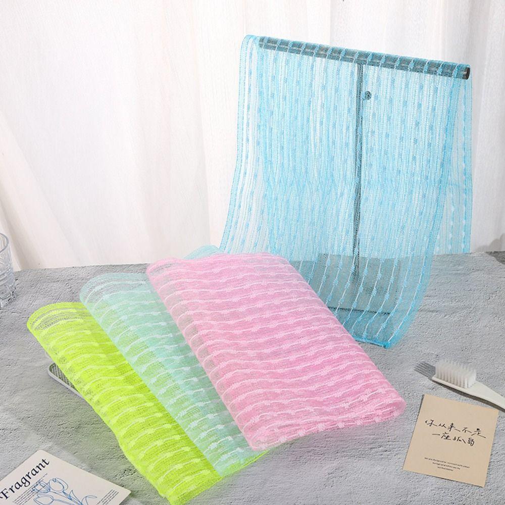 Нейлоновая мочалка для тела, пенящееся полотенце для ванны, полоска для спины, отшелушивающая влажная салфетка для ванны для взрослых