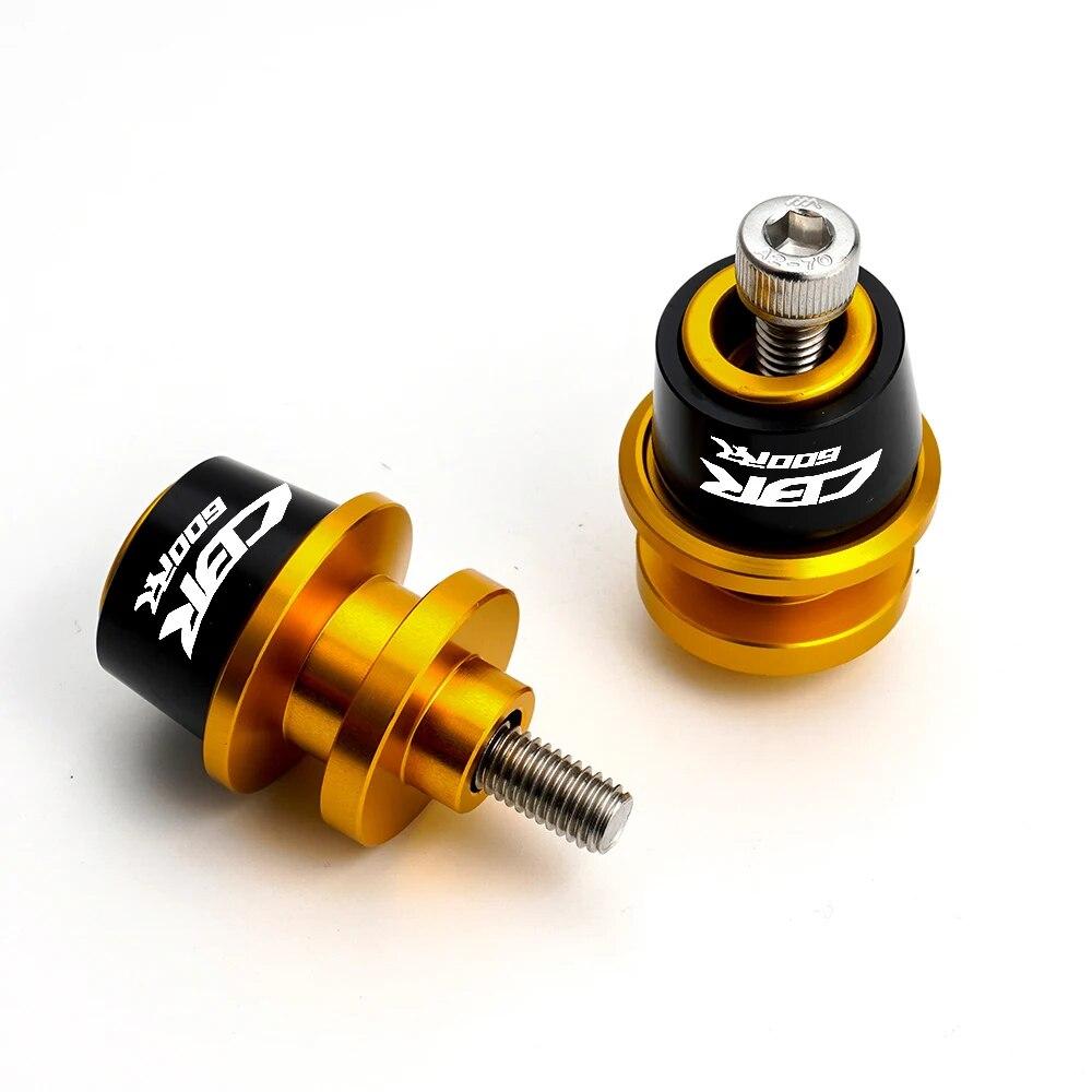 Motorcycle Swingarm Sliders Screw Swing Slider Stand Screws 8MM For Honda CBR 600 RR CBR 600RR CBR600rr 2003 2004 2005 2006-