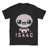 Смешная футболка The Binding Of Isaac  Унисекс Круглый вырез Хлопковые футболки  С коротким рукавом Идея для подарка Топы