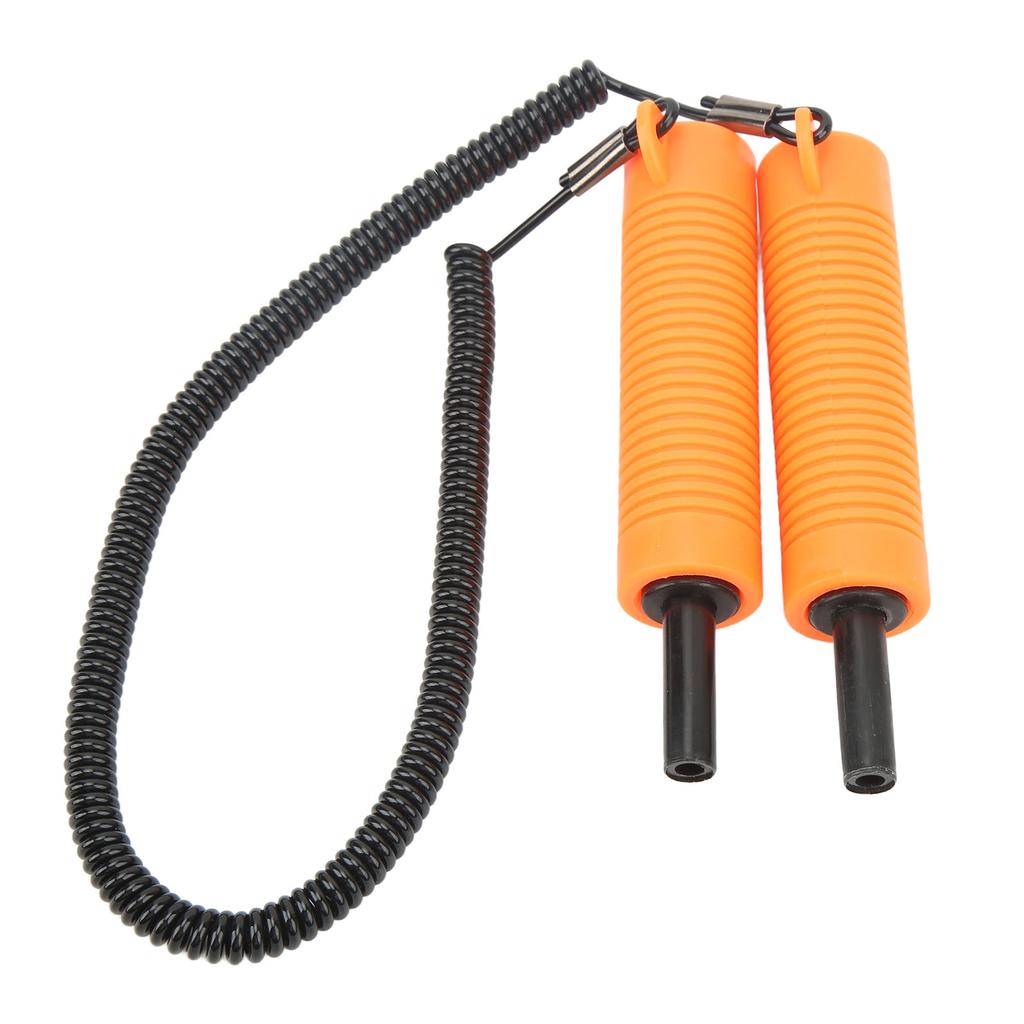 Безопасность на подледной рыбалке Ледоруб из нержавеющей стали Оранжевый Выдвижные ледорубы для зимнего отдыха на открытом воздухе