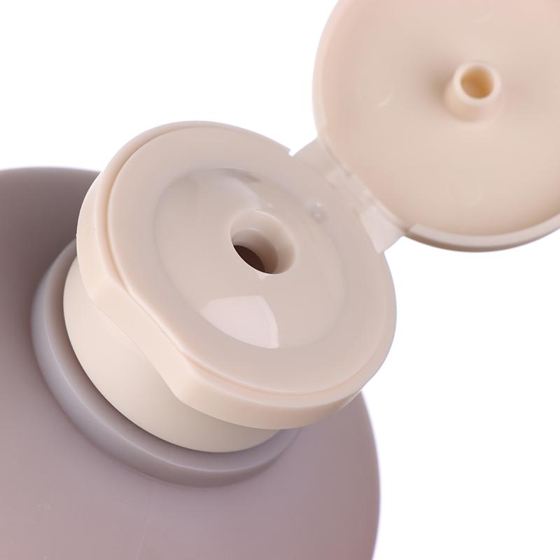 Зеленый серый многоразовый флакон с откидной крышкой Пустой пластиковый дезинфицирующее средство для рук Бутылки для шампуня, лосьона Баночки для косметического крема Предметы первой необходимости для путешествий