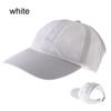 Half-Empty Top Adjustable Messy Bun Ponytail Cap Women's Baseball Cap Hip Hop Caps Sun Visor Hat
