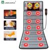 Electric Massage Mattress Kneading Vibrating Heating for Body Lumbar Neck Back Relief Pain Home Office Health Care