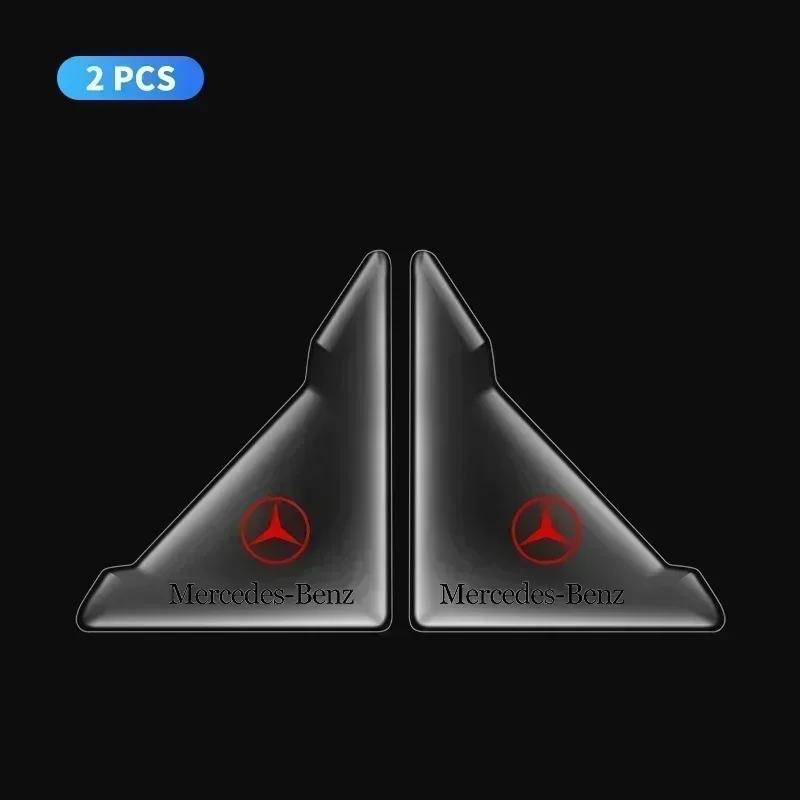 2Pcs Car Door Corner Protective Cover Anti-collision Stickers For Mercedes Benz A C E Class GLE GLB GLC W205 W212 W213 X253