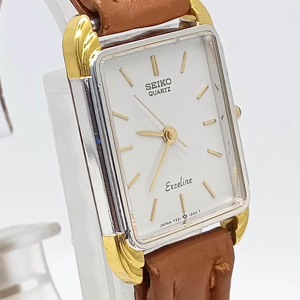 [USED] 388 SEIKO Exceline Quartz Watch with Free Shipping and Replaced Battery