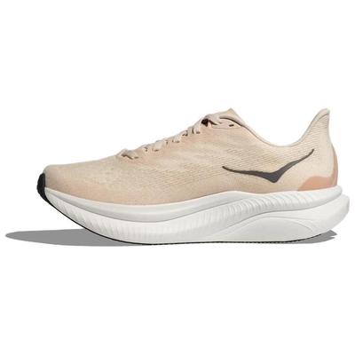 HOKA Mach 6 Eggnog Vanilla Женские Кроссовки Кремовые 1147810-EGV