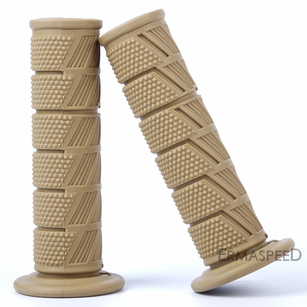 Универсальная ручка для мотоцикла 7/8 "22 мм, нескользящая резиновая ручка дроссельной заслонки для мотоцикла, мотокросса, внедорожного электронного велосипеда