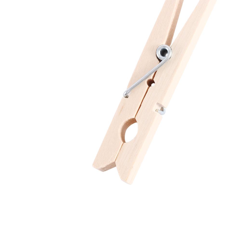 Office Natural DIY Party Wedding Wooden Photo Clips Clothespin Clothes Pegs Craft Decoration