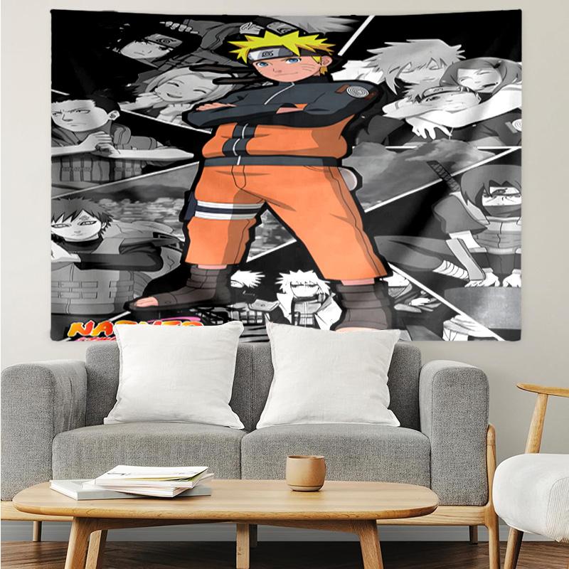 1PC Dark villainous ninja K-pop music group Tapestry Accessories for Bedroom,Livingroom, dormitory Room Wall Decor Fan Birthday Gifts
