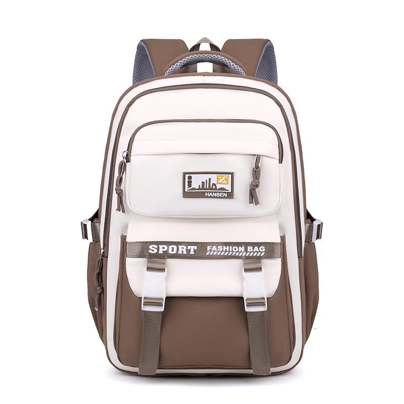 Легкий рюкзак на двойных лямках большой вместимости для девочек 2025 - Идеален для учениц средней и старшей школы