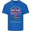 British Grown South African Roots Africa Flag Unisexs Light Cotton TShirt