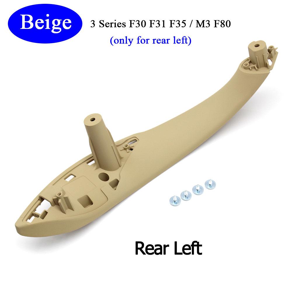 Автомобильные аксессуары, внутренняя дверь, черный, бежевый, левый и правый, сменная накладка на ручке для BMW M3 M4 F30 F34 F36 F32 F33