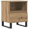 vidaXL Nachttisch Artisan-Eiche 40x35x50 cm Holzwerkstoff