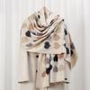 Arrange Love 70 New Autumn and Winter Skin-friendly and Warm Imitation Cashmere Printed Scarf Sweet and Versatile