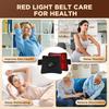 Multifunctional Red Light Massage Pad Near-infraed Light Vibration Full Body Massager Relieve Soreness Heating Waist Brace