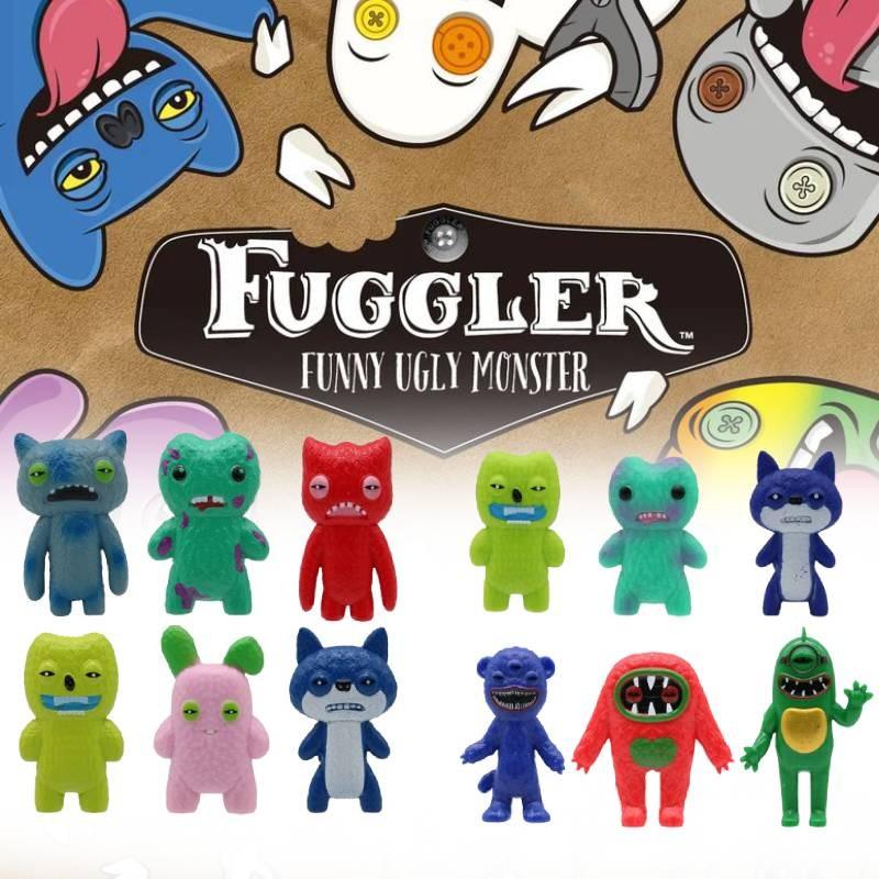 Fuggler 6pcs Action Figure Model Anime Displays Toy Cartoon Doll Gifts Kids
