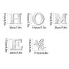 Английские буквы "HOME" 3D Бабочка Акриловое Зеркало Настенная Наклейка - Самоклеящийся DIY Декор для Гостиной.