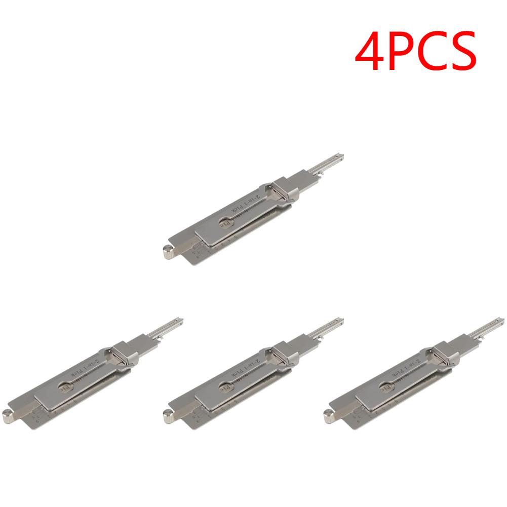 1-5 шт. SS001 Декодер ключей Нержавеющая сталь Ключ от замка Прецизионный крючок Набор отмычек Инструмент для обслуживания и ремонта Вскрытие Инженерный Многофункциональный