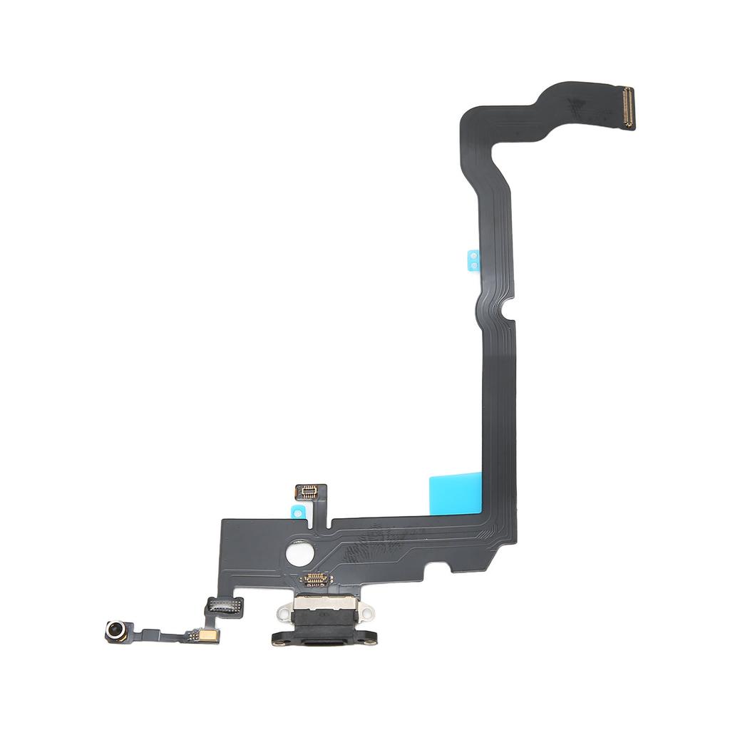 USB-порт для зарядки, гибкий кабель, разъем для зарядки телефона, сменный модуль для iPhone XS Max, черный