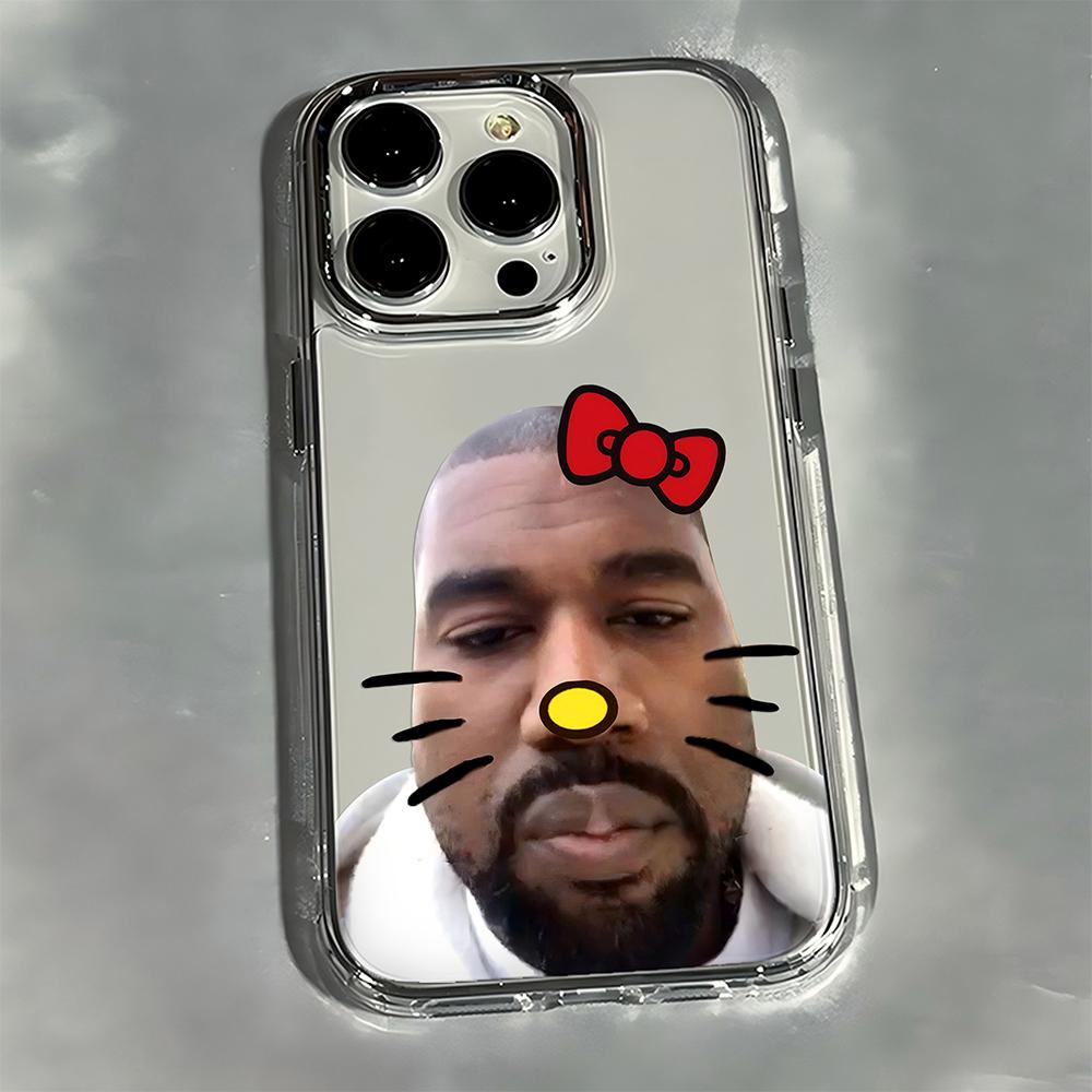 Funny cartoon Kanye West YE Phone Case For Google Pixel 10 9 8 7 8A 9A XL Pro 4G 5G Transparent Soft Silicone TPU Back Cover
