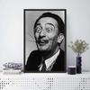 Домашний декор, портрет, холст, HD принты, постер Сальвадора Дали, черно-белая настенная живопись, модульная скандинавская картина для гостиной