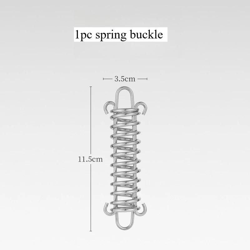 Durable Anti - Rust Tent Wind Rope Buckle Heavy - Duty Camping Rope Fastener for Outdoor Canopy Ground Fixing Hardware