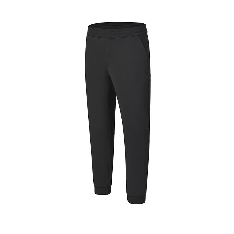 New FILA Knitted Sweatpants Men's Pitch Black A11M441607FBK