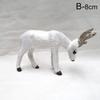1pc Creative Christmas Sika Deer Christmas Reindeer Simulation Deer Elk Christmas Deer Decorations