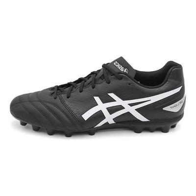 Искусственный газон Pro Round Toe Lace-Up Ag (Резиновые короткие шипы) Прочные и легкие футбольные бутсы мужские футбольные бутсы черные белые 1103A116-001