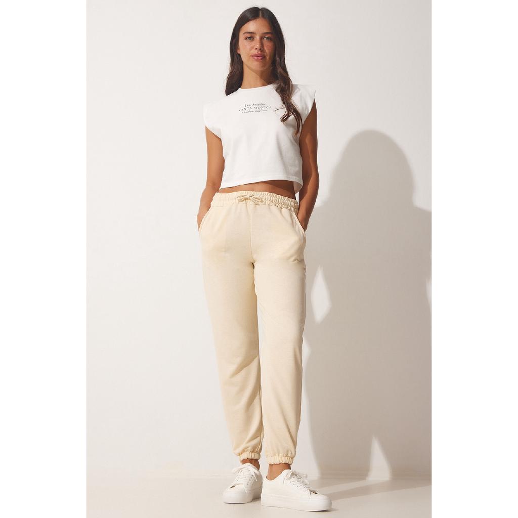 Women's Gray Pocket Sweatpants Cr00327