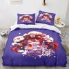 Anime Game Genshin Impact Ganyu Bedding Set Duvet Cover Bed Set Quilt Cover Pillowcase Comforter King Queen Size Boys Adult