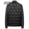 SNOWFLYING Men's V-Neck Quilted Down Vest