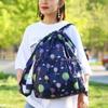 Drawstring Backpack Waterproof Lightweight Fitness Women's Drawstring Shopping Bag Folding Travel Sport Simple Backpack