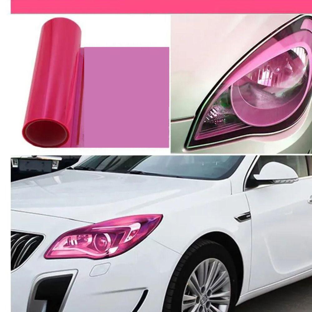 Self-Adhesive Car Headlight Lamp Film Vinyl Film Car Tailing Moulding Foil Car Accessories