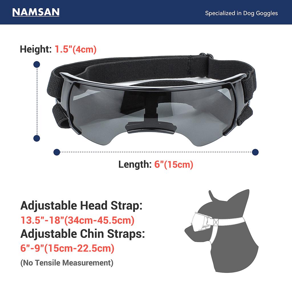 New Design Dog Sunglasses Pet Goggles Dog Glasses UV Protection for Eye Windproof Outdoor