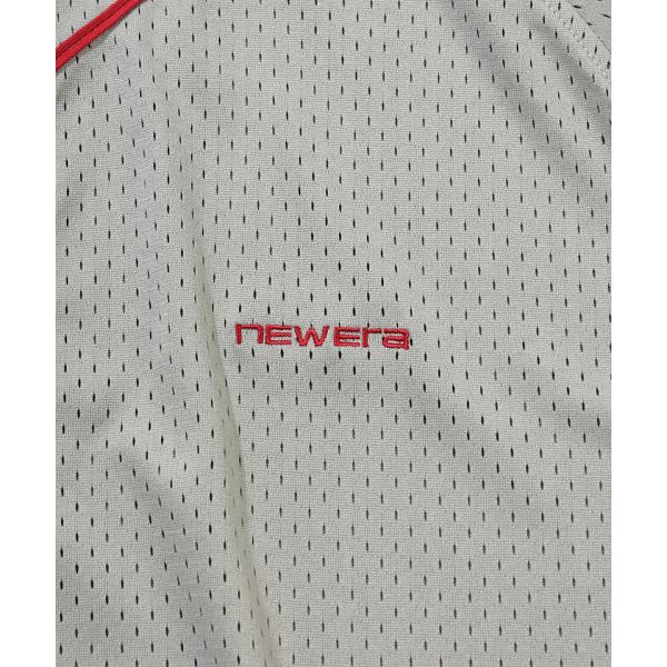 New Era Ap Baseball Mesh Shirts Fashion Simple Versatile Letter Stripe Short Sleeve Shirt Korean Style Unisex shirts 15074112