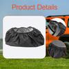 Vehicle Winch Cover Weatherproof Easy to Use Tear Resistant Oxford Cloth Winches Accessories
