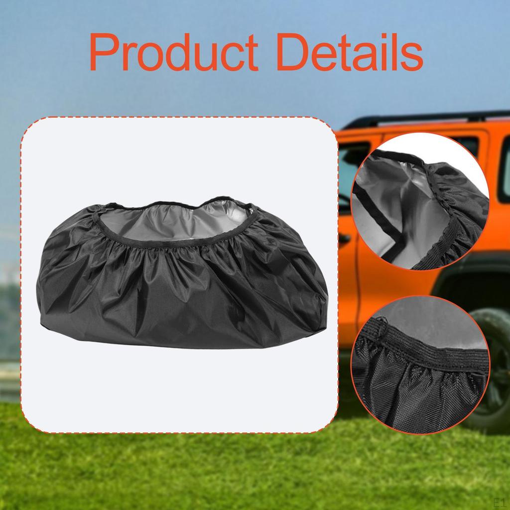 Vehicle Winch Cover Weatherproof Easy to Use Tear Resistant Oxford Cloth Winches Accessories