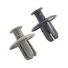 Kalili Gray Black 8mm Hole Auto Plastic Bumper Door Screw Push-Type Expanding Rivet Panels Trim Retainer Nylon Fasteners Clips