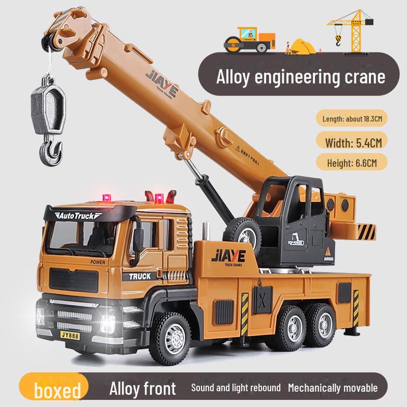 Large Alloy Dump Truck Model Toy for Kids