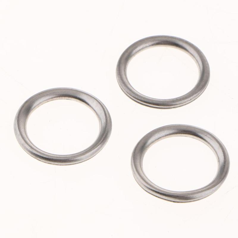 Oil Drain Plug Gaskets Washer Assortment Stainless Iron Seal for Car Oil Pan Tight Fit Replacement