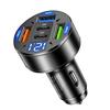 Быстрое автомобильное зарядное устройство с несколькими портами 3USB2PD, автомобильное зарядное устройство Type C Pd, сверхбыстрая зарядка, адаптер-розетка для мобильного телефона в автомобиле для семьи