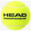 Head Championship 4 balles de tennis Jaune
