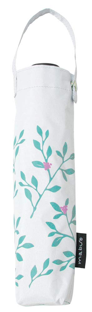 Mabu Folding Ultra Carbon 50cm Leaf Folding Umbrella for Women Umbrella, Light/Heat/UV Protection, 5-Rib, Lightweight, Women's, Fiber, Ribs, Compact,