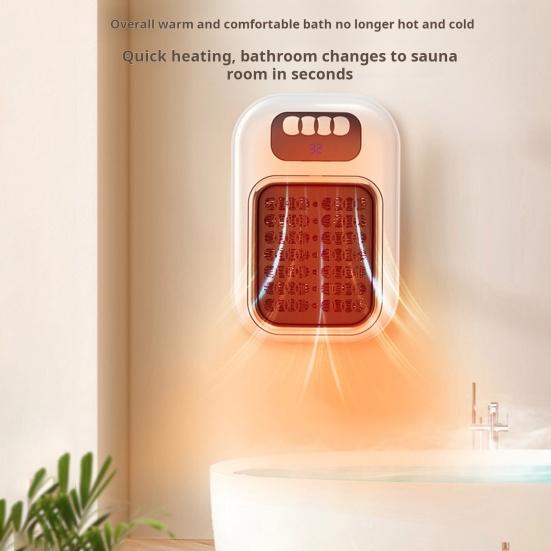 Электрический обогреватель, небольшой бытовой обогреватель с широким углом воздушного потока, быстрый нагрев, портативный настенный