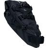 RIN PROJECT Travel Saddlebag 14L Bikepacking Bicycle 1050 BLACK Roll-Top (Black/FF)