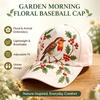 1PCS  Garden Morning Baseball Cap, Adjustable Hat, Hummingbird Flowers Theme Hat Lightweight and Breathable